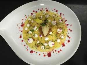 carpaccio ananas