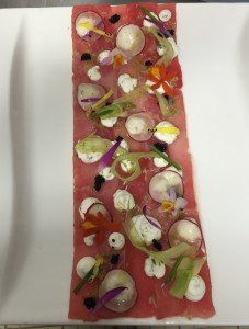 carpaccio thon